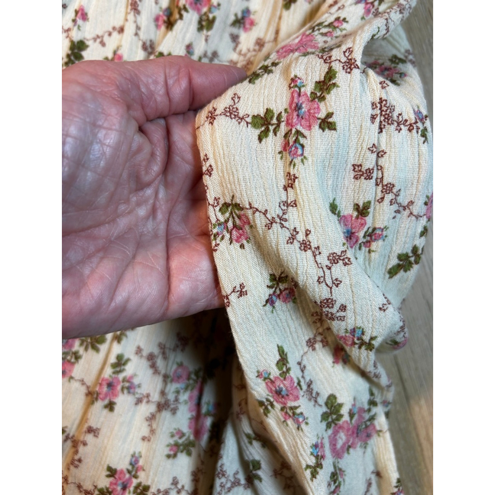 Y2K Ralph Lauren Floral Babydoll Mini Dress | Coastal Cowgirl Cottagecore - Picture 5 of 7